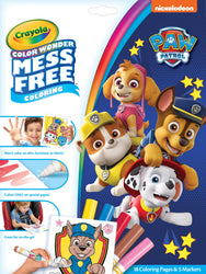 Crayola Color Wonder Mess Free Coloring Set Featuring Paw Patrol, Gift for Girls & Boys