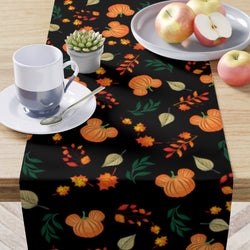 Disney Pumpkin Table Runner, Disney Kitchen, Disney Home Decor, Mickey Placemat, Table Linen, Table Decor, Disney Tableware, Fall, Halloween