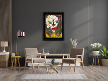 Trippy Wall Art, Psychedelic Weird Illustration, Whimsical Home Decor, Eyes of Nature