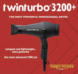 Turbo Power Twin Turbo 3200 324 [Health and Beauty] Black 1.0 Count