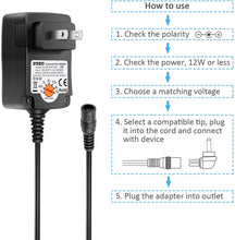 Universal AC Adapter, ZOZO 12W 3V 4.5V 5V 6V 7.5V 9V 12V Regulated Multi Voltage Switching Replacement Power Supply for Household Electronics Routers Speakers CCTV Cameras Smart Phone USB