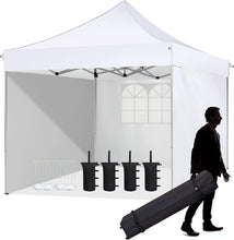 MEYFROX 10'x10' Easy Pop Up Canopy Tent Commercial Instant Canopy