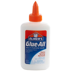 Elmer's Glue-All Multi-Purpose Liquid Glue, Extra Strong, 4 Ounces, Great for Making Slime, 1 Count