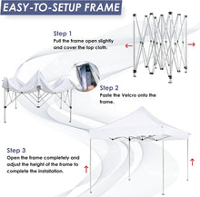 MEYFROX 10'x10' Easy Pop Up Canopy Tent Commercial Instant Canopy