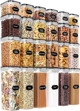 Airtight Food Storage Containers Set with Lids - 24 PCS, BPA Free Kitchen and Pantry Organization