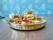 Pure Brass Pooja Thali | Pooja Thali Set | Housewarming Essential | Diwali Gift | Pooja Items