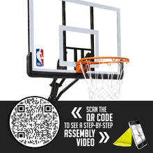 NBA 50 In. Portable Basketball System Hoop with Polycarbonate BackboardCopy