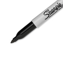 Sharpie Permanent Markers, Fine Point, Black, 12 Count