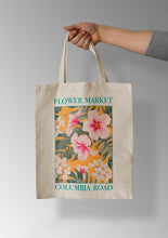 Flower Market Tote Bag, London Tote Bag, Columbia Road Design Tote Bag